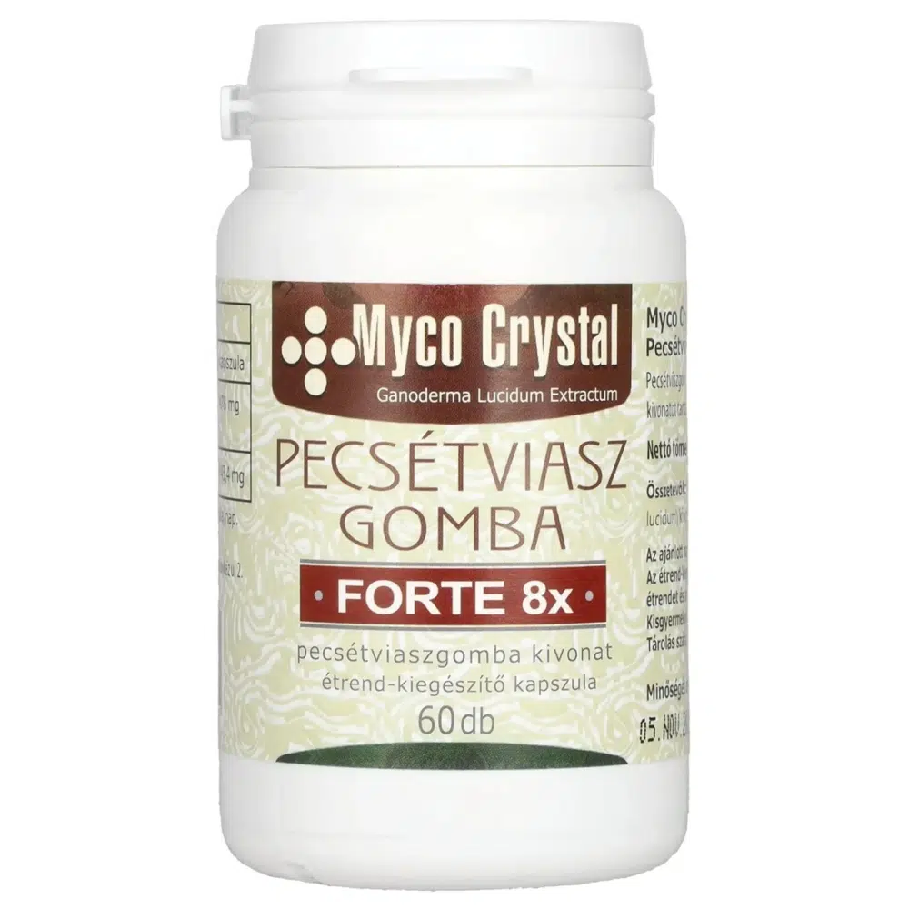 Myco Crystal Pecsétviaszgomba Forte kapszula 60db Myco Crystal Pecsétviaszgomba Forte kapszula 60db