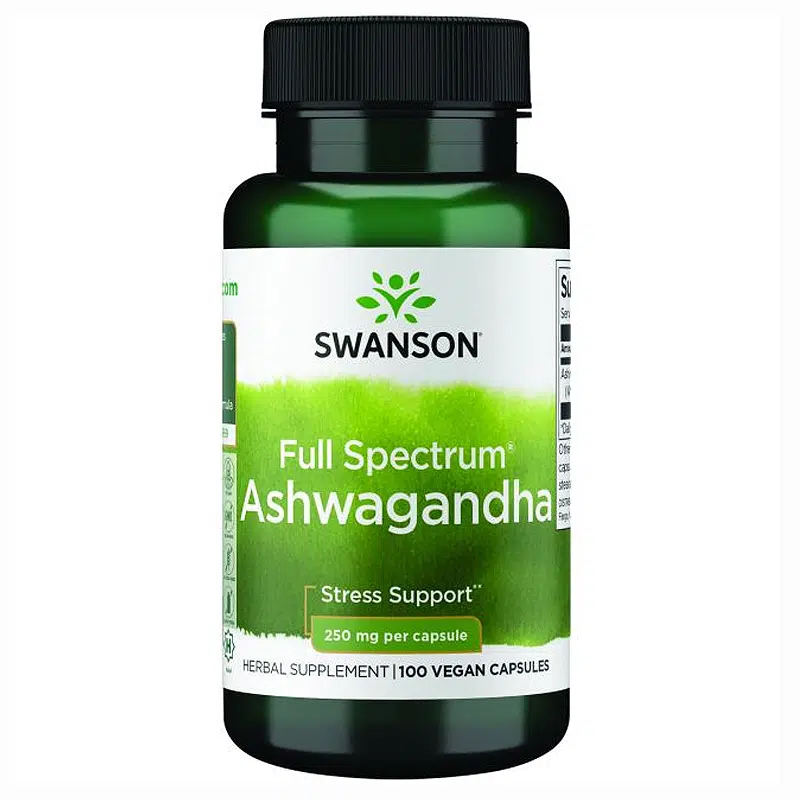 Swanson Full Spectrum Ashwagandha 250mg kapszula - 100db Swanson Full Spectrum Ashwagandha 250mg kapszula - 100db