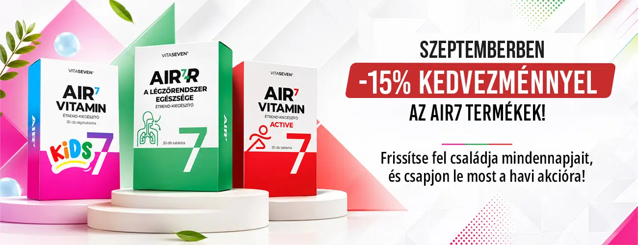 Air7 -15% kedvezménnyel!