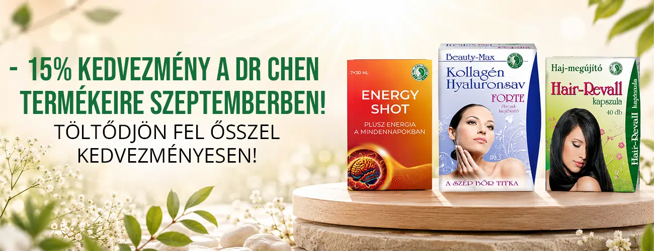 Dr. Chen -15% kedvezménnyel!