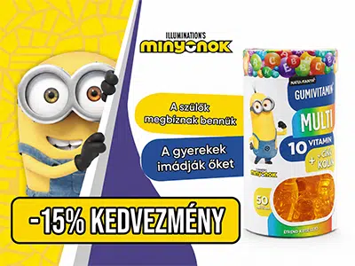 MINYONOK Multivitamin -15% kedvezménnyel!