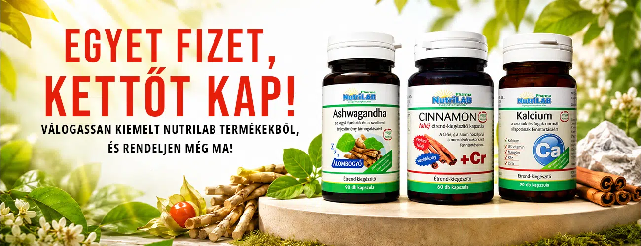 Nutrilab 1+1 akció!