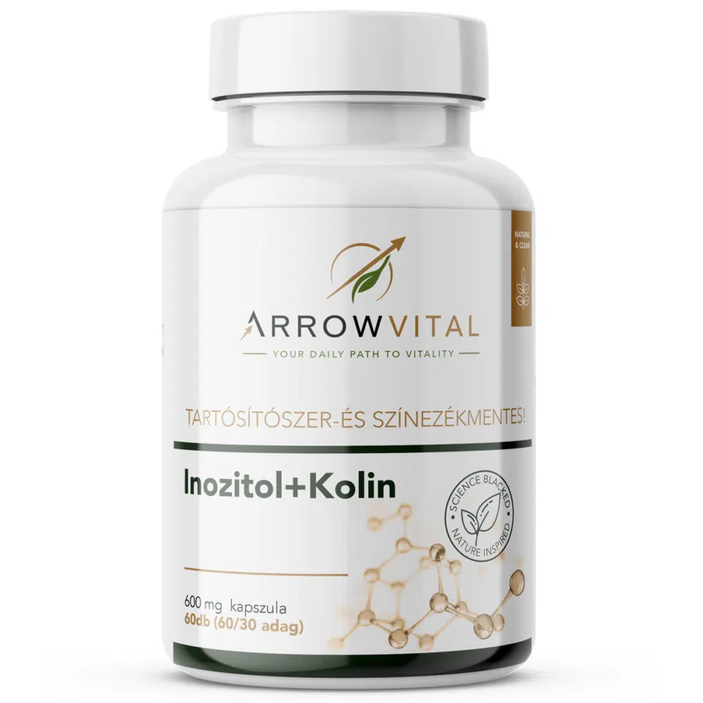 Arrowvital Inozitol + Kolin kapszula - 60db Arrowvital Inozitol + Kolin kapszula - 60db