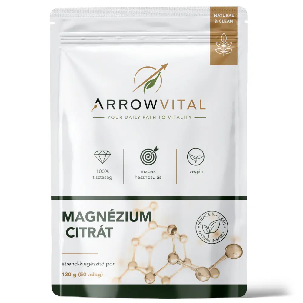 Arrowvital Magnézium Citrát por - 120g Arrowvital Magnézium Citrát por - 120g