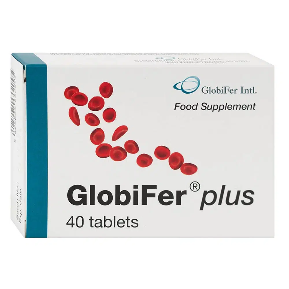 GlobiFer Plus vas+folsav tabletta - 40db GlobiFer Plus vas+folsav tabletta - 40db