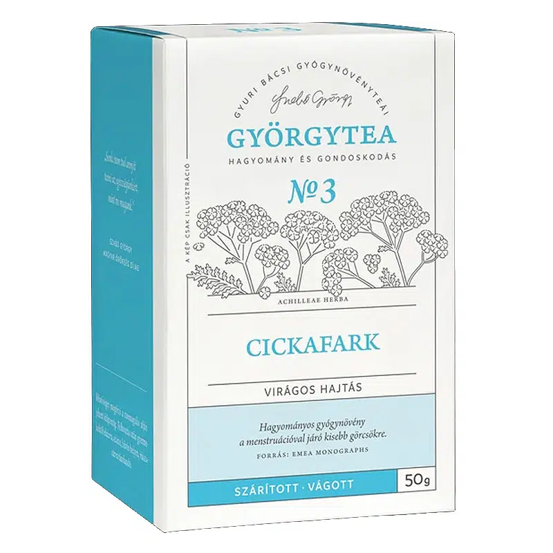 Györgytea Cickafark virágos hajtás - 50g Györgytea Cickafark virágos hajtás - 50g