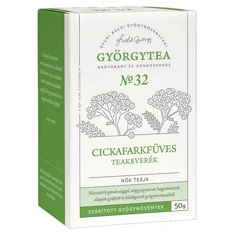 Györgytea Cickafarkfüves teakeverék - 50g Györgytea Cickafarkfüves teakeverék - 50g