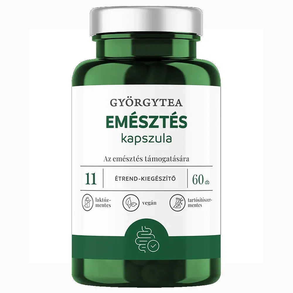 Györgytea Emésztés kapszula - 60db Györgytea Emésztés kapszula - 60db
