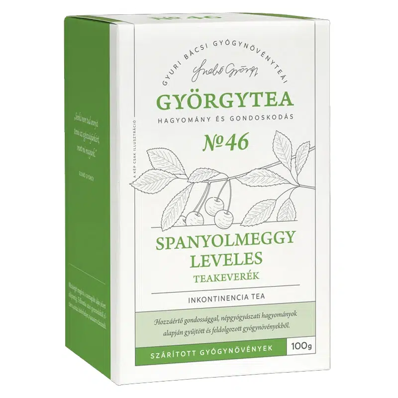 Györgytea Spanyolmeggy leveles teakeverék - 100g Györgytea Spanyolmeggy leveles teakeverék - 100g