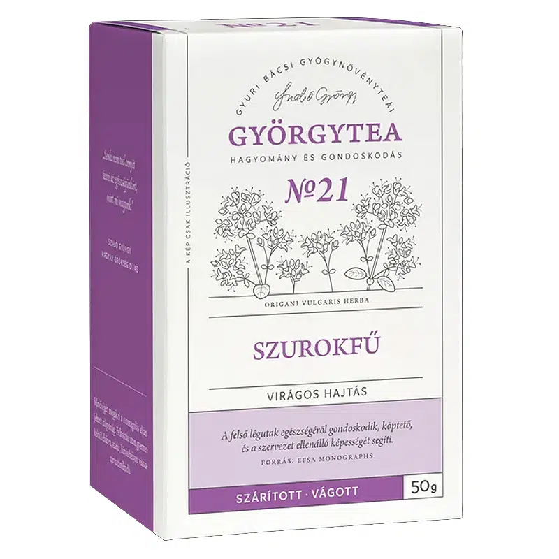 Györgytea Szurokfű virágos hajtás - 50g Györgytea Szurokfű virágos hajtás - 50g