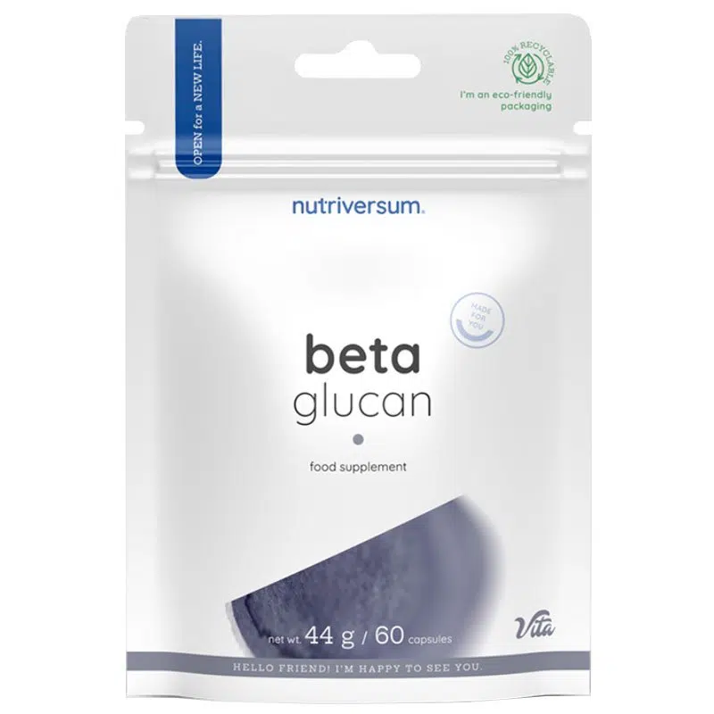Nutriversum VITA - Beta-Glucan kapszula - 60db Nutriversum VITA - Beta-Glucan kapszula - 60db