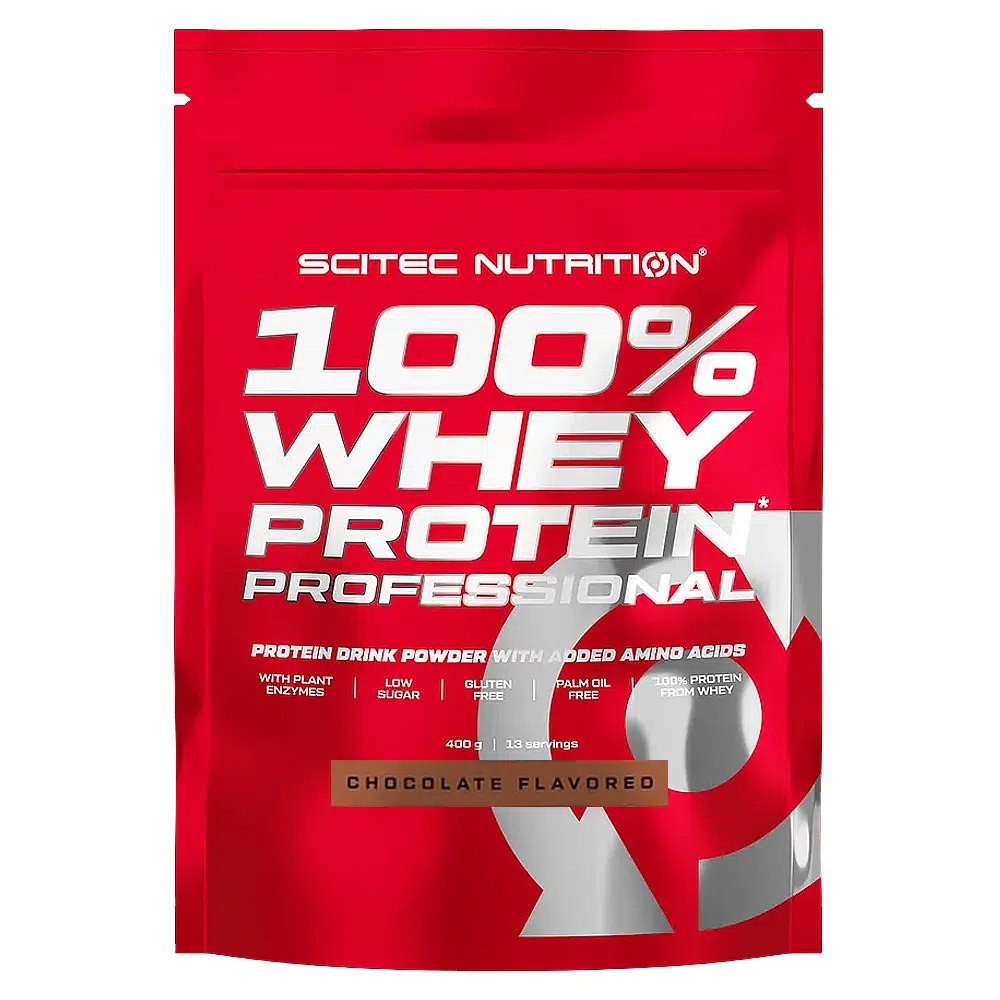 Scitec Nutrition 100% Whey Protein Professional csokoládé - 400g Scitec Nutrition 100% Whey Protein Professional csokoládé - 400g