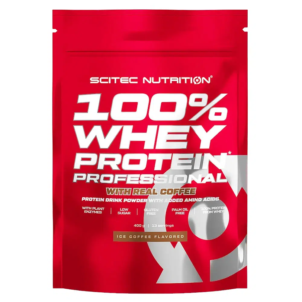 Scitec Nutrition 100% Whey Protein Professional jegeskávé - 400g Scitec Nutrition 100% Whey Protein Professional jegeskávé - 400g